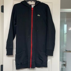 Lacoste zip up hoodie